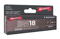 Arrow BN18 1 in. L 18 Ga. Galvanized Trim Brad Nails 2,000 pk 