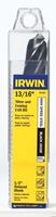 Irwin High Speed Steel Reduced 13/16 in. Dia. Drill Bit 1 