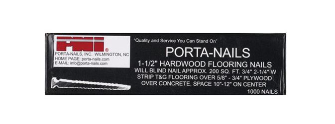 Porta-Nails 1-1/2 in. L 16 Ga. Flooring Nails 1,000 pc. 