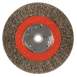Forney 6Forney 6 in. Crimped Wire Wheel Brush Metal 6000 rpm 1 pc. in. Dia. Coarse Crimped 1/2 in. Wire Wheel Brush 6000 rpm 