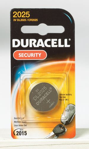 Duracell Security Battery 2025 3 volts 1 pk