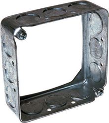 Raco 4 in. H Square Box Extension 1/2 in. Gray Steel 