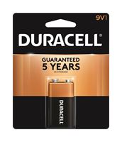 Duracell Coppertop 9V Alkaline Batteries 9 volts 1 pk 