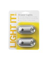 Fulcrum LIGHT IT Battery LED Tap Light Silver 6 lumens 