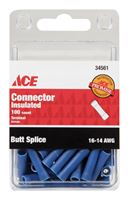 Ace Industrial Butt Connector Vinyl Blue 100 