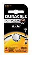 Duracell Lithium Coin Battery 3 volt 1632 Watches, Calculators, Keyless Car Entry Carded 1 