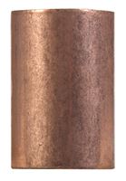 Elkhart 3/8 in. Dia. x 3/8 in. Dia. Sweat To Sweat Copper Coupling With Stop 