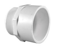 Charlotte Pipe 1-1/4 in. Dia. x 1-1/4 in. Dia. MPT To S Pipe Adapter 