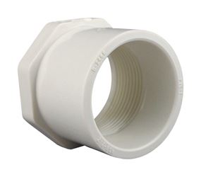 Charlotte Pipe Schedule 40 Spigot To FPT 1/2 in. Dia. x 1-1/2 in. Dia. PVC Reducing Bushing 