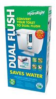 Danco Dual Flush Converter 11-1/2 in. H x 5-1/2 in. L Plastic 