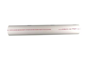 Charlotte Pipe Solid Pipe 3/4 in. Dia. x 2 ft. L Plain End Schedule 40 