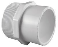 Charlotte Pipe 3/4 in. Dia. x 1/2 in. Dia. MPT To Slip Pipe Adapter 