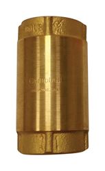 Campbell 1 in. Yellow Brass Check Valve 