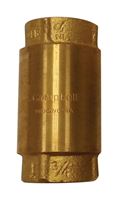 Campbell 3/4 in. Yellow Brass Check Valve 