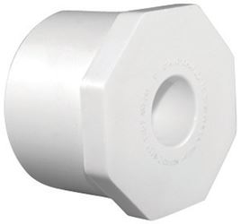 Charlotte Pipe Schedule 40 1-1/4 in. Dia. x 1 in. Dia. FPT To Spigot PVC Reducing Bushing 
