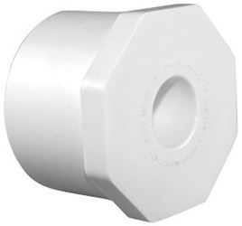 Charlotte Pipe 1-1/2 in. Dia. x 3/4 in. Dia. Spigot To FPT Schedule 40 PVC Reducing Bushing 