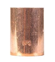 Elkhart 1-1/4 in. Dia. x 1-1/4 in. Dia. Sweat To Sweat To Coupling Copper Coupling With Stop 