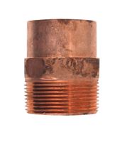 Elkhart 1-1/2 in. Dia. x 1-1/2 in. Dia. Copper To MIP Copper Pipe Adapter 