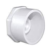 Charlotte Pipe 1-1/2 in. Dia. x 1 in. Dia. Schedule 40 FPT To Spigot PVC Reducing Bushing 