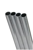 K&S Round Tube 1/2 in. x 12 in. Stainless steel Carded 