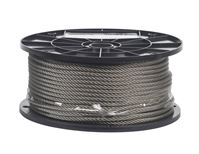 Campbell Chain Stainless Steel Cable 3/16 in. Dia. x 250 ft. L 