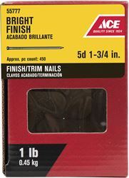Ace Countersunk 1-3/4 in. L Finishing Nail Thin Bright Steel 1 lb. 