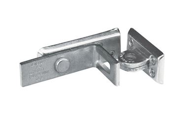 Master Lock Zinc-Plated Hardened Steel 4-3/4 in. L Angle Bar Hasp 1 