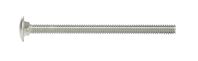 Hillman 1/4 Dia. x 3-1/2 in. L Stainless Steel Carriage Bolt 25 pk 