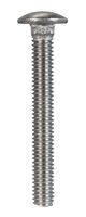 Hillman 5/16 Dia. x 2-1/2 in. L Stainless Steel Carriage Bolt 25 pk 