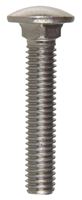 Hillman 0.375 Dia. x 2 L Stainless Steel Carriage Bolt 25 pk 
