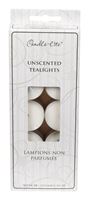 Candle-lite No Scent White Tea Light Candles 8.5 in. H 10 pk 