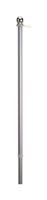 Valley Forge 60 in. L Brushed Aluminum Flag Pole With Ring 