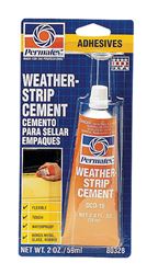 Permatex Weatherstrip Cement 2 oz. Carded 