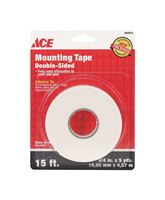 Ace  3/4 in. W x 15 ft. L Mounting Tape  White 