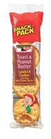 Keebler Snack Pack Toast and Peanut Butter Crackers 1.8 oz. Pack 
