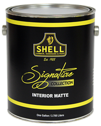 Shell Signature Collection Paint Semi-Gloss White 5 Gallon 