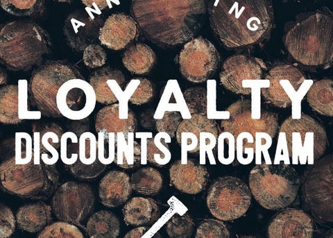 *Announcing* Our Loyalty Discounts Program