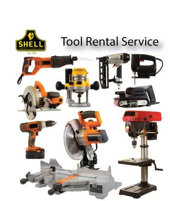 Tools Rent Out TOOL RENTAL SERVICE – Shell Lumber and Hardware