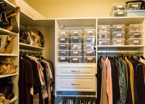 Bedroom Closet Organization