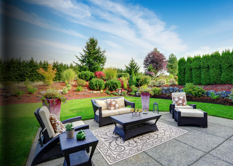 Patio furniture, outdoor décor, grills, and garden lighting designed for outdoor living spaces.