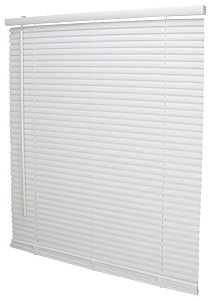 Simple Spaces PVCMB-4A Blind, 64 in L, 29 in W, Vinyl, White