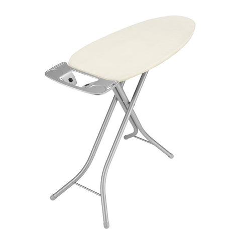 Whitmor 5920-16494 Ironing Board, 56 in L x 18 in W Board, Steel Board, Beige Board, Perforated Wide Top Board