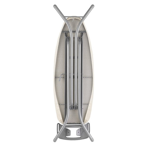 Whitmor 5920-16494 Ironing Board, 56 in L x 18 in W Board, Steel Board, Beige Board, Perforated Wide Top Board