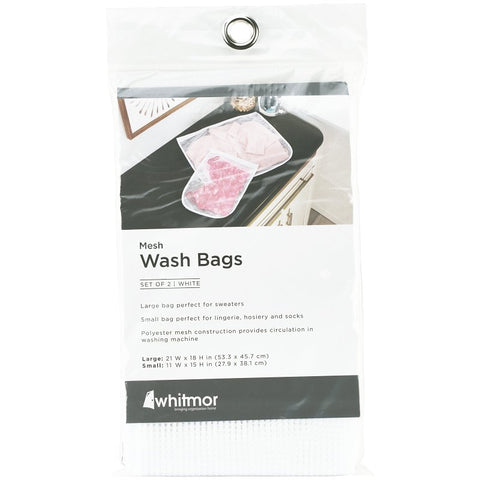 Whitmor 6154-2114 Mesh Wash Bag, 15 x 25 in Outside