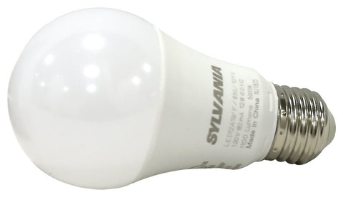 Sylvania 78100 LED Bulb, General-Purpose, A19 Lamp, 75 W Equivalent, E26 Medium Lamp Base, Frosted, Daylight Light