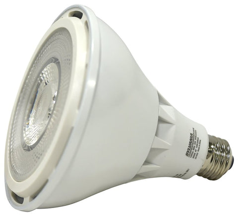 Sylvania 74793 LED Bulb, Flood/Spotlight, PAR38 Lamp, 250 W Equivalent, E26 Medium Lamp Base, Dimmable, White