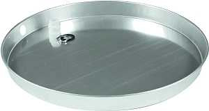 Camco USA 20800 Recyclable Drain Pan, Aluminum, For: Gas or Electric Water Heaters, 20 in ID x 2-1/4 in D, Pack of 6