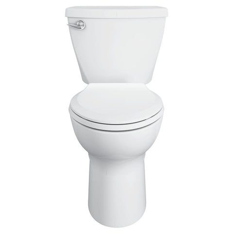 American Standard CADET 3 3378AB128ST020 Rough-In Toilet with Seat, Elongated Bowl, 1.28 gpf Flush, 10 in Rough-In