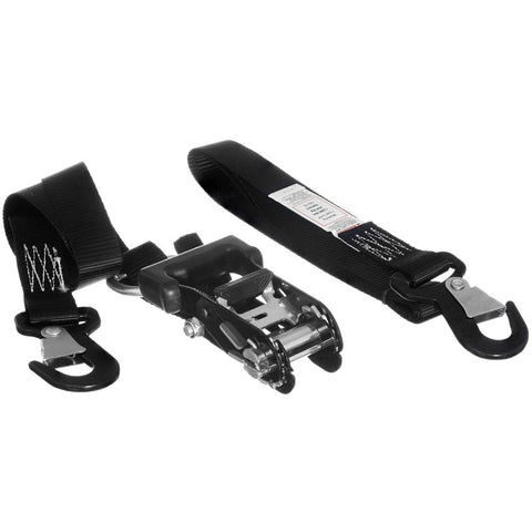 Keeper 05741 Tie-Down, 1-1/4 in W, 8 ft L, Polyester, Black, 1000 lb, Snap Hook End Fitting