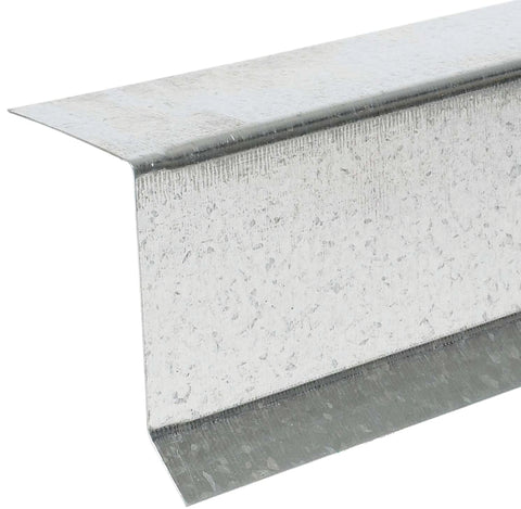 Amerimax 5661600120 West Coast Drip Edge, 10 ft L, 1-1/2 in W, 1-1/2 in H, Pack of 20